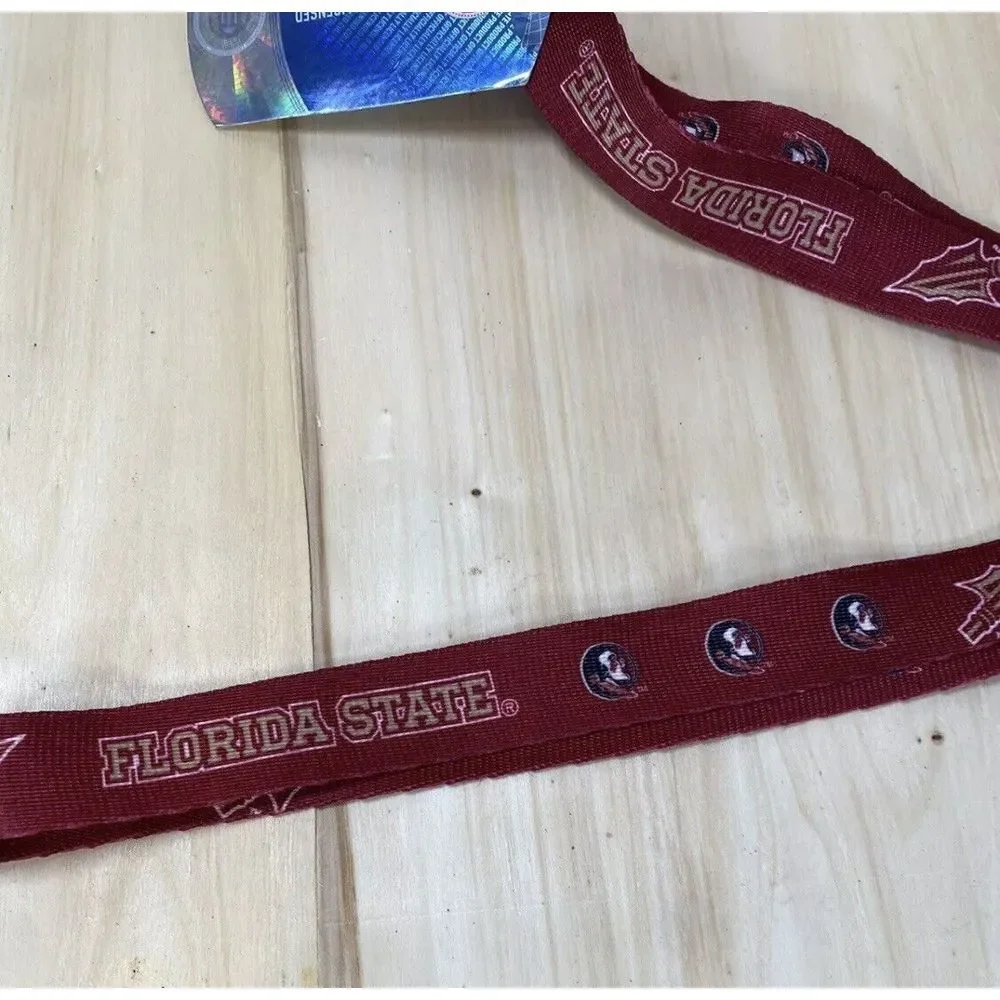 Florida State Seminoles FSU NCAA Dog Leash Size Medium 3/4